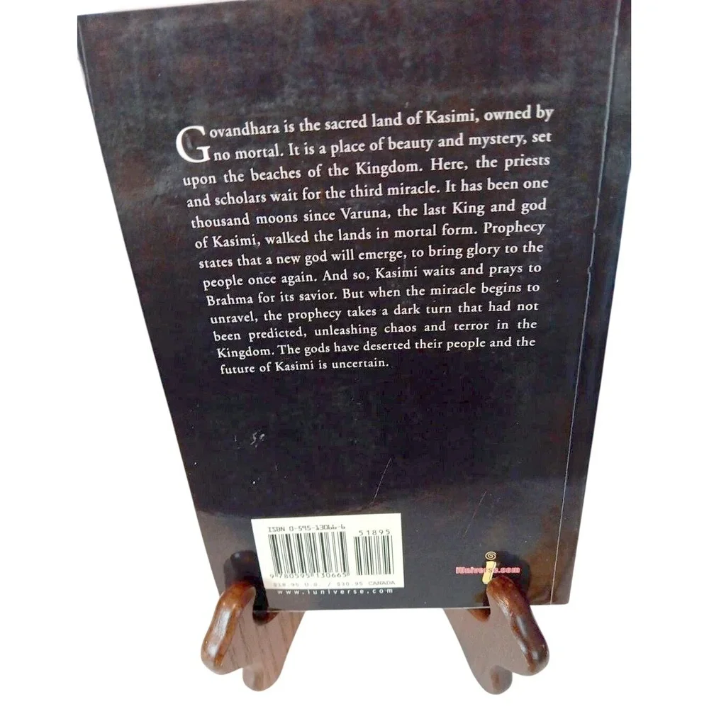 Heir to Govandhara Saira Ramasastry Signed First Edition 2000‎ Fantasy Paperback